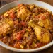 Cari de poulet réunionnais : cuisses et pilons mijotés dans une sauce tomate au curcuma