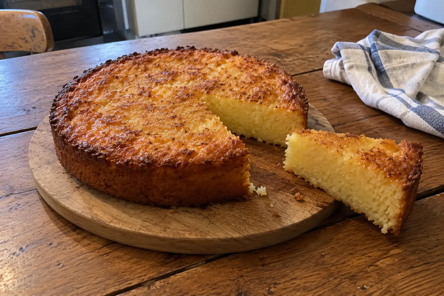 Gâteau manioc réunionnais
