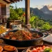 Manger créole dans un gîte à l'Île de la Réunion