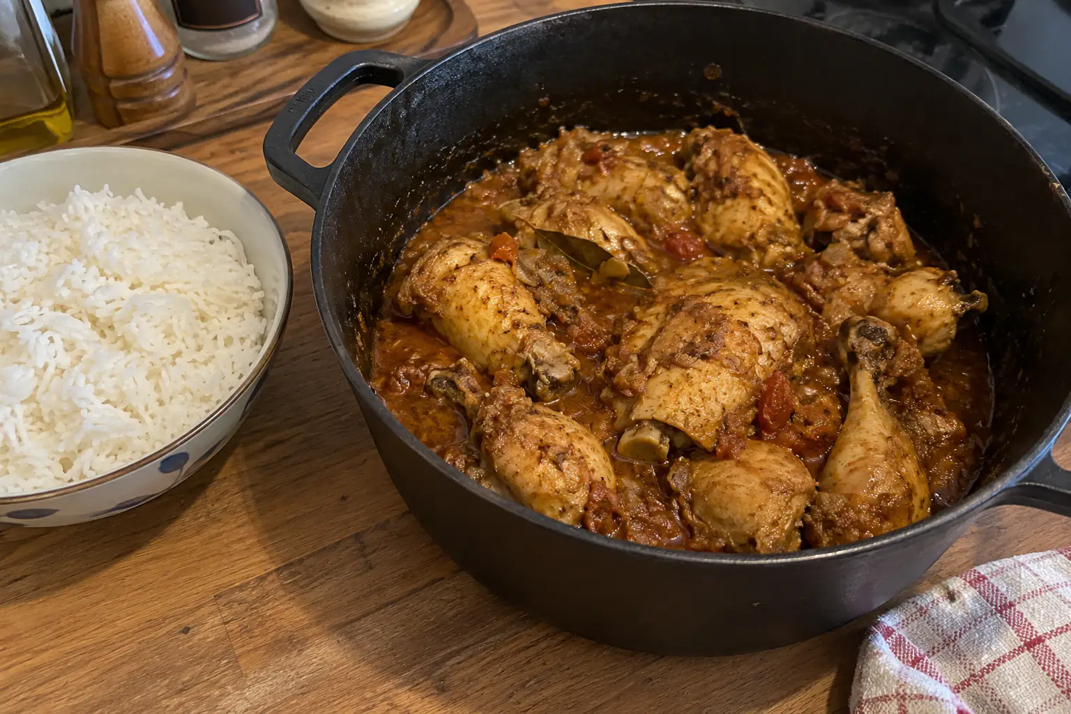 Poulet massalé réunionnais